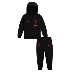 Nike Liverpool Trainingspak Dri-FIT Strike - Zwart/Donkerrood Kinderen