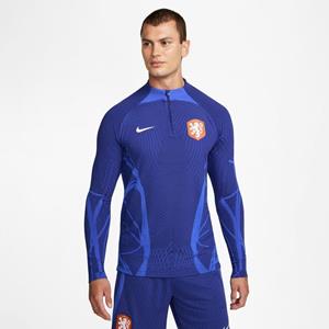 Nike Nederland Trainingsshirt Dri-FIT ADV Strike Elite WK 2022 - Navy/Blauw/Wit