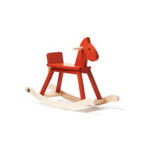 Kids Concept Schommelpaard orange - rood Carl Larsson