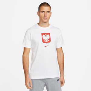 Nike Polen Crest Shirt 2022/2023 weiss/rot Größe M