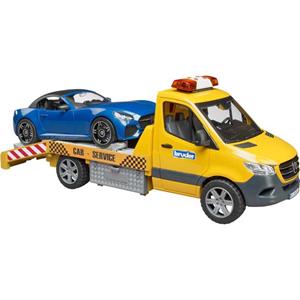 Bruder MB Sprinter transporter with Roadster and L & S Module