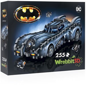 wrebbit3d Wrebbit 3D Batman: Batmobile (255) 3D Puzzle
