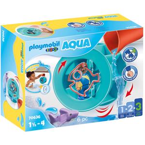 playmobil 1.2.3 - Waterwervelrad met babyhaai