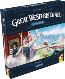 eggertspiele Great Western Trail: Rails to the North (2nd edition)