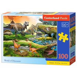 Castorland World of Dinosaurs 100 Teile Puzzle -111084