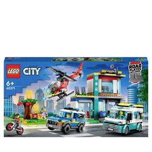 LEGO 60371 Hoofdkwartier van de reddingsvoertuigen