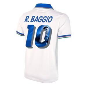 Sportus.nl Italië Retro Shirt Uit WK 1982 + R. Baggio 10 (Photo Style)