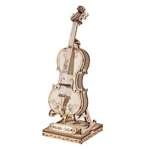 Robotime 3D Houten Puzzel Muziekinstrument Cello