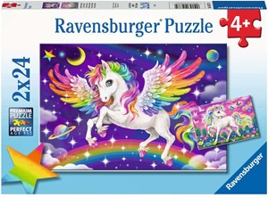 Ravensburger Eenhoorn En Pegasus Puzzel (2 x 24 stukjes)