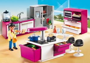 Playmobil Keuken met kookeiland
