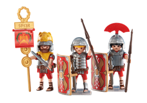 Playmobil 3 Romeinse soldaten