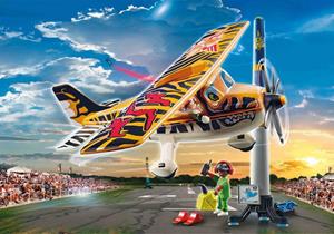 Playmobil Air Stuntshow Propellorvliegtuig'Tiger'