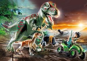Playmobil T-Rex Aanval