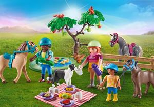 Playmobil Picknick excursie met paarden