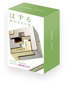 Huzzle Cast Puzzle - Cross (level 3)