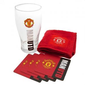 Taylors Football Souvenirs Manchester United Mini Bar Set - Rood