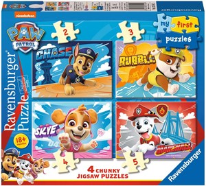 Ravensburger My First Paw Patrol Puzzel (4 in 1)