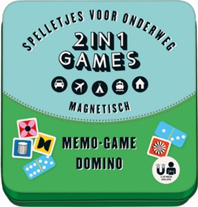 Image Books Magnetische 2 in 1 Games - Memo & Domino