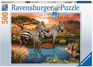 Ravensburger Zebras at waterhole 500pcs