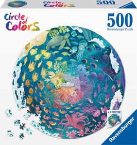 Ravensburger Circle of Colours Puzzles - Ocean 500pcs.