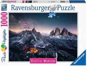 Ravensburger Les Tre Cime di lavaredo, Dolomiten 1000 Teile Puzzle Ravensburger-17318
