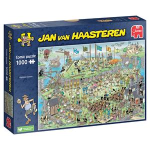 Jumbo Spiele GmbH Jumbo 20069 - Jan van Haasteren, Highland Games, Comic-Puzzle, 1000 Teile