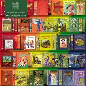 BrownTrout / Flechsig Adult Jigsaw Puzzle Bodleian Libraries: Rainbow Bookshelves: 1000-Piece Jigsaw Puzzles