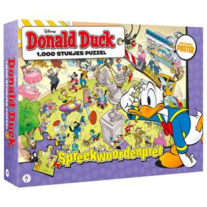 Donald Duck Puzzel - Spreekwoordenpret 1000 Stukjes