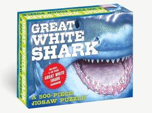 The Great White Shark 500-Piece Jigsaw Puzzle & Book
