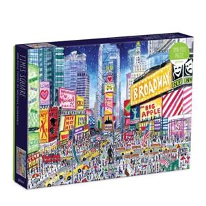 Galison Michael Storrings Times Square 1000 Piece Puzzle