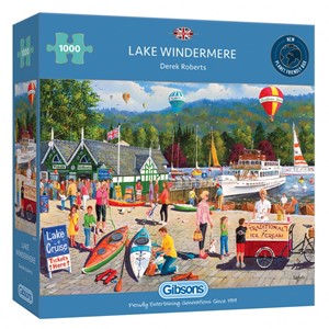 Gibsons Lake Windermere 1000 Teile Puzzle Gibsons-G6325