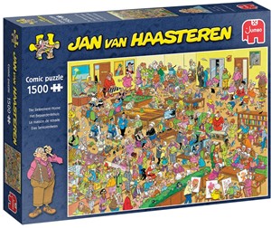 Jumbo Spiele Jumbo 20068 - Jan van Haasteren, Das Seniorenheim, Comic-Puzzle, 1500 Teile