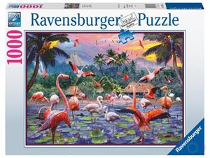 Ravensburger Pink Flamingos 1000pcs
