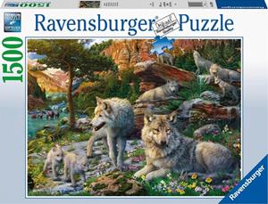 Ravensburger Wolves In Spring 1500p