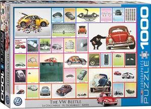 The VW Beetle (1000 Stukjes)