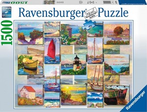Ravensburger Coastal Collage 1500p