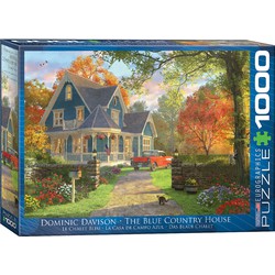 The Blue Country House - Dominic Davison (1000 Stukjes)