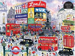 Galison London By Michael Storrings 1000 Piece Puzzle