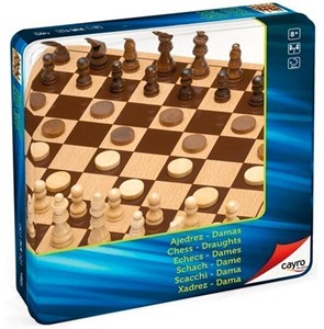 Schach- Und Dame-brett Cayro Holz