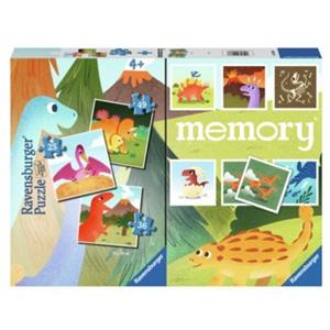 Ravensburger 3 Puzzles - Memory - Dinosaurier 25 Teile Puzzle -20986