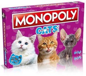 winningmoves Winning Moves Monopoly Cats Edition (English)