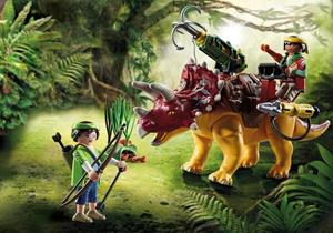 Playmobil Konstruktions-Spielset "Triceratops (71262), Dino Rise", (37 St.), Made in Europe