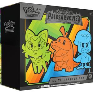 Asmodee Pokémon TCG: Scarlet & Violet Paldea Evolved Elite Trainer Box Verzamelkaarten