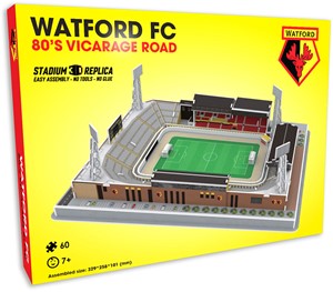 Pro-Lion Watford FC 80’s Vicarage Road 3D Puzzel (60 stukjes)