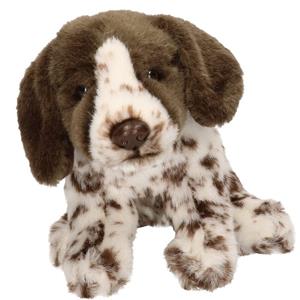 CarlDick Pluche Engelse Pointer honden knuffel 17 cm speelgoed -