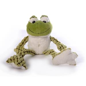 Anima Pluche groene kikker knuffel 22 cm speelgoed -