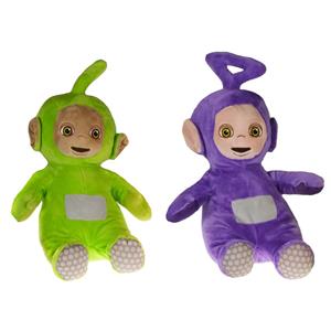 Teletubbies Pluche  speelgoed set knuffel Tinky Winky en Dipsey 30 cm -
