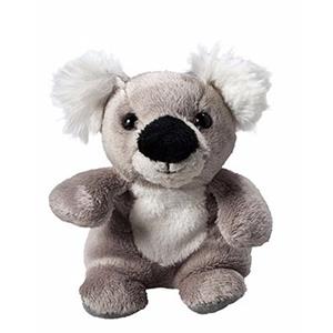MBW Pluche koala knuffel 11 cm met beschrijfbaar label -