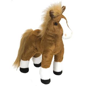 Wild Republic Pluche paarden knuffel 30 cm -