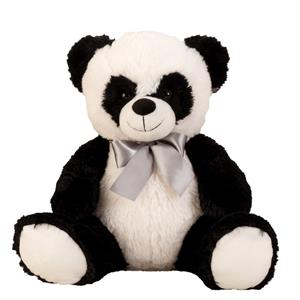 Panda beer knuffel van zachte pluche - 30 cm zittend/55 cm staand -